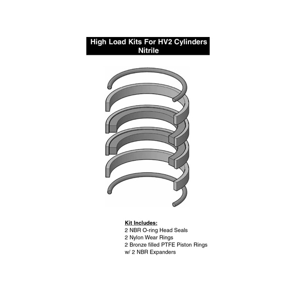 Miller - After Market Parts Hydraulic Cylinder Repair Kit- I-PK-N-N-10-2.000 HV2-KB500-200 - main
